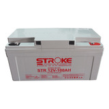 Bateria Vrla Agm 12v 100ah Stroke Motor Home Som Automotivo