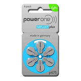 Baterias Power One Implant Plus Implante Coclear modelo P675
