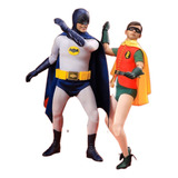 Batman & Robin - Saturn Toys - Adam West Dc 1/6 = Hot Toys
