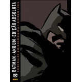 Batman Ano Um Edição Absoluta De Frank Miller Editora Panini Capa Dura Em Português 2023