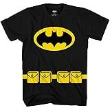 BATMAN Camiseta Juvenil DC Comics Para Meninos- Preto- PP