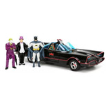 Batman Classic Tv Series Batmobile Batmóvel C 4 Figuras 1 24