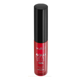 Batom Liquido Gel Vermelho Aqua Lip Tint Efeito Natural Vult