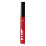 Batom Liquido Lip Paint Semi Matte Ultra Color 7 Ml Acabamento Semi Matte Cor Vermelho Quente