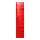 Batom Líquido Maybelline Superstay Vinyl Ink Acabamento Brilhante Cor Red Hot