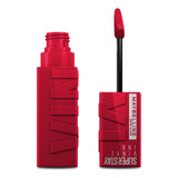 Batom Líquido Maybelline Superstay Vinyl Ink Acabamento Brilhante Cor Wicked