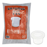 Batoque Transparente Tts G Pacote C 250 Unidades Tattoo
