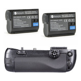 Battery Grip Mb d15 2 Baterias En el15c Para Nikon D7100