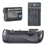 Battery Grip Mb d15 En el15c Carregador Para Nikon D7100