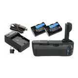 Battery Grip P Canon Eos 5d Markii Baterias Lp e6 Carregador