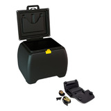 Baú 100 Litros Com Porta Documentos Suporte Com Catraca