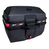Baú 35 Litros Stoned Tracker Bauleto Moto Com Base Universal