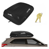 Bau 370 Litros Teto Thule Sportrack Preto Versa Xterra