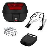 Bau Bauleto De Moto 28 Litros Bagageiro Churrasqueira