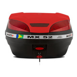 Bau Bauleto Moto 52 Litros Mixs Mx52 Traseiro P 2 Capacetes