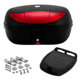 Baú Bauleto Moto Pro Tork 45 Litros P 2 Capacetes Universal