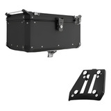 Bau Bauleto Moto Top Case 48 Litros Base Fixação Universal