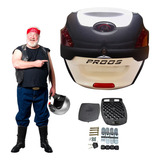 Bau Bauleto Para Moto 41 Litros Com Base Universal Awa Proos