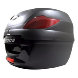 Baú Bauleto Para Moto Universal 29 Litros Trava Automatica