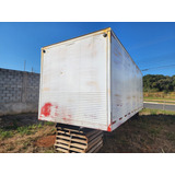 Baú De Aluminio Facchini Usado Para Caminhão Toco 7 Metros