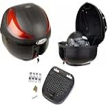 Bau De Moto 40 Litros Speed Bauleto Com Base Universal