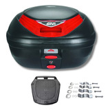 Baú De Moto Traseiro Flow 35 Litros C Base Monolock Givi