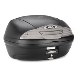 Baú Givi Monolock Simply 45litros Bauleto Moto Fumê Vermelho
