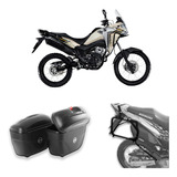 Baú Lateral Givi E21 Suporte Lateral Scam Sahara 300 2024 