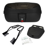Bau Moto 45 Litros Bagageiro Churrasqueira Cg Titan 160