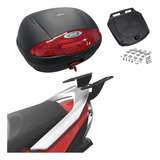 Baú Moto Givi 45 Litros E450n Bagageiro Scam Elite 125