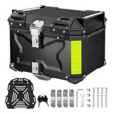 Bau Moto Top Case 45l Bauletos Traseira Com Suporte Forro