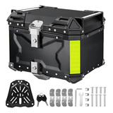 Bau Moto Top Case 45l Bauletos Traseira Com Suporte Forro