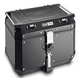 BAU OUTBACK ALUMINIO PRETO 58L GIVI OBKN58B BR