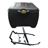 Baú Para Moto 140 Litros C Suporte Cg Fan 125 150 09 A 13