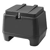 BAÚ PLÁSTICO SUPERIOR 80 LITROS PRO TORK PRETO INJETADO