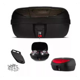 Bau Pra Moto 45 Litros Para 2 Capacetes Original Universal