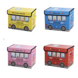 Baú Puff Organizadora Brinquedos Infantil Multiuso