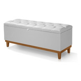 Baú Puff Quarto Recamier 1 50 Corino Porta Brinquedos roupas