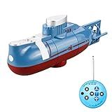 Baugger RC Submarine Mini RC Submarine RC Barco Controle Remoto Barco Impermeável Brinquedo RC Para Crian As