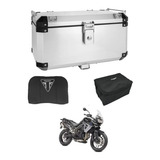 Bauleto Atacama 55l Tiger 800 Aluminio Bráz Bolsa encosto