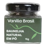 Baunilha Natural Em Pó Vanilla Brasil