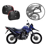 Baús Laterais E360n 40 Litros Com Suporte Scam Crosser 14 