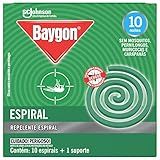 Baygon Inseticida Espiral Com 10 Unidades