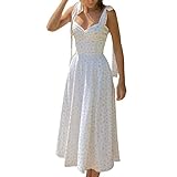 BBIQI Vestido Derby De Verão Para Mulheres 2023 Decote Quadrado Longo Maxi Elegante Espartilho Vestido Y2k Linha Frente única Fenda Vestido De Verão Branco D M
