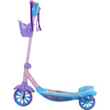 Bbr Toys Patinete Infantil 3 Rodas Com Cestinha Led E Som Disney Frozen
