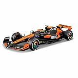 Bburago 1-24 2024 Race McLaren MCL38 Model Kit With Helmet- Norris -4