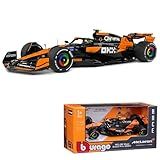 Bburago 1 43 Scale Formula 1 McLaren F1 MCL38 Miami Grand Prix Collection 4 Lando Norris