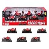 Bburago Ferrari Racing Formula 1 F1 Escala 1 43 Fundido 6 Carros Conjunto Exclusivo 2023 