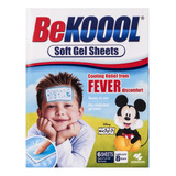 Be Koool Fever Adesivo Para Febre 6 Unid Importado Usa