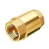 BE-TOOL Válvula De Retenção De Latão 18-5 Mm De 1-5-1 Cm- Válvula De Retenção única Sem Retorno Para água- óleo- Vapor E Outros Meios -pacote Com 1-